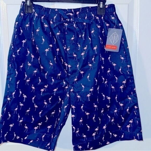 St. John's Bay Other - Men's Navy Flamingo Sleep Shorts - NWT - Size Small
